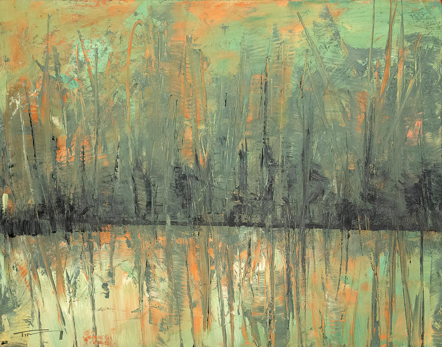 Autumn Woods 23 Painting by Tim Nyberg