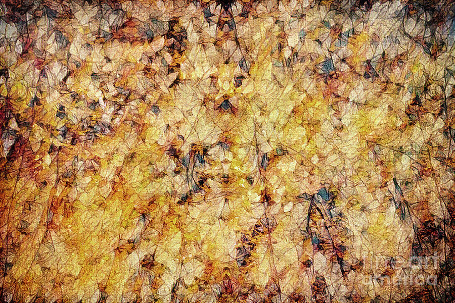 Autumnal Abstract Digital Art by Edmund Nagele FRPS