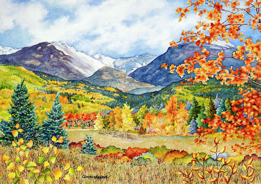 Autumns Best Painting by Anne Gifford