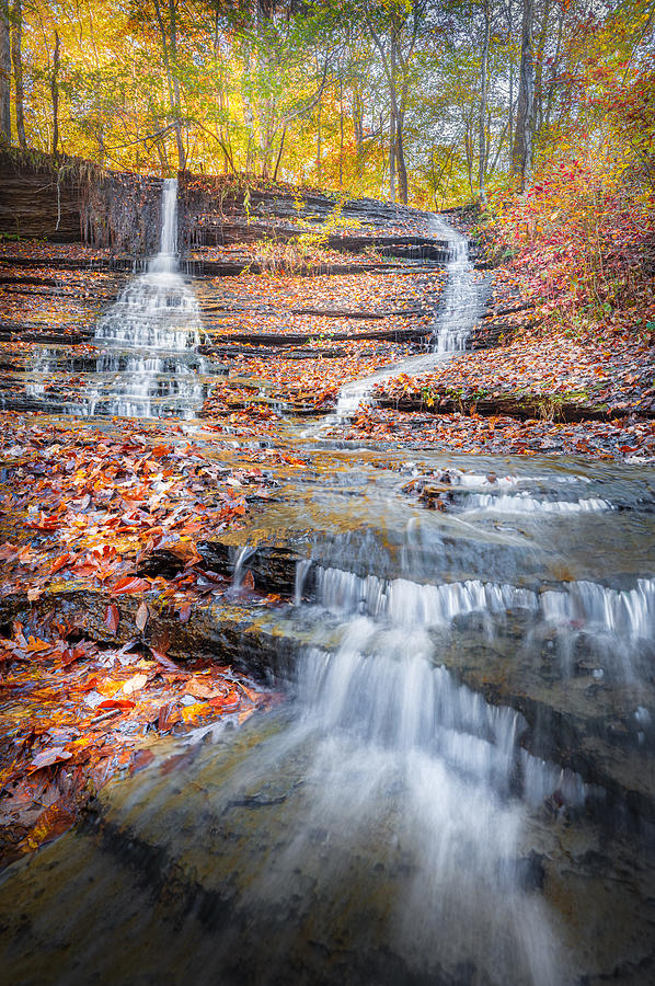 Autumns Color At Fall Hollow Photograph by Jordan Hill