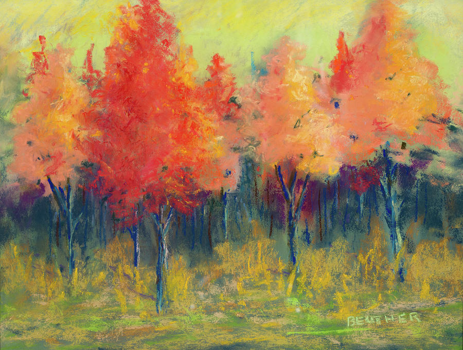 Autumns Glow Painting by Lee Beuther