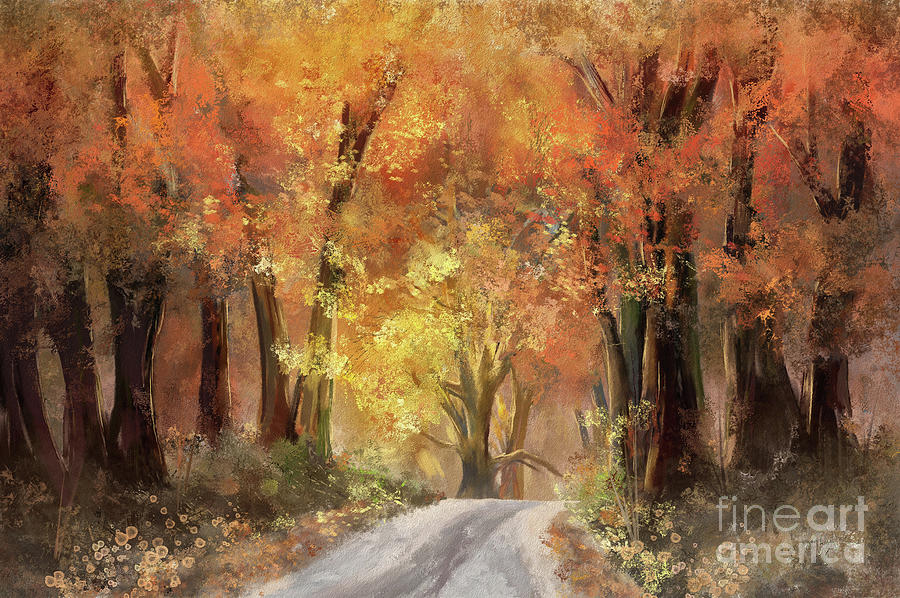 Autumns Glow Digital Art by Lois Bryan