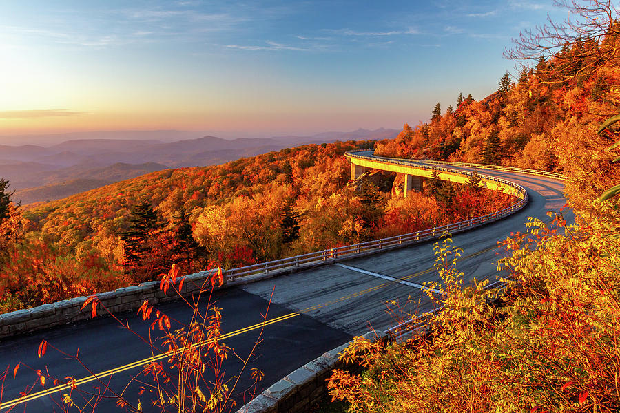 Autumns Majesty on the Blue Ridge Parkway Photograph by Pierre Leclerc Photography