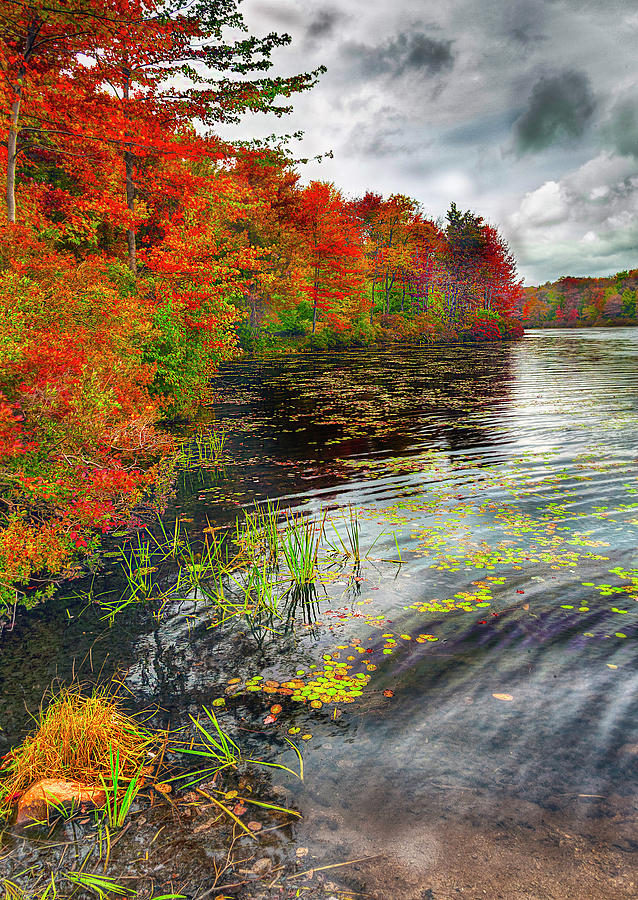 Autunm Lake Photograph By Jerome Maillet Fine Art America