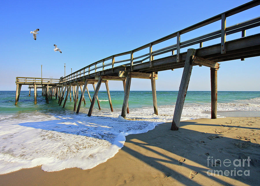 Avalon Pier Photograph by Geoff Crego