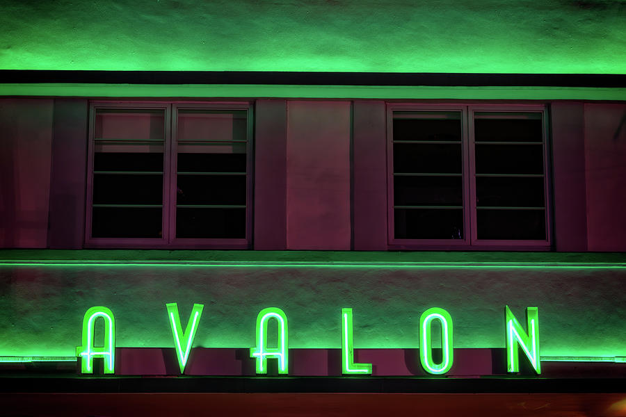 Miami Photograph - Avalon by Rick Berk