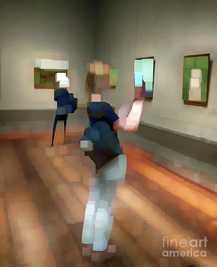 Postmodernists Photograph - Avant-garde Art Absorption by Steven Digman Postmodernists Photograph - Avant-garde Art Absorption by Steven Digman