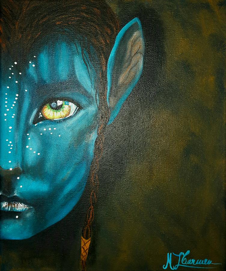 Avatar Painting by Carmen Munteanu - Pixels