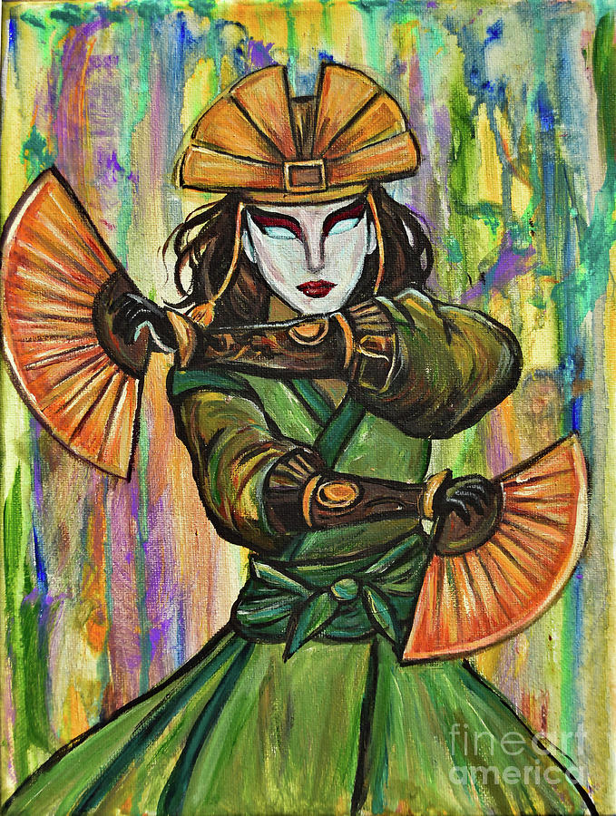 Avatar Kyoshi Painting By Sarah ... 