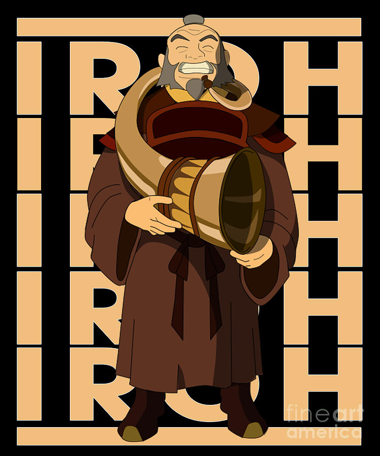 Avatar The Last Airbender Iroh Name Anime by Anime Art