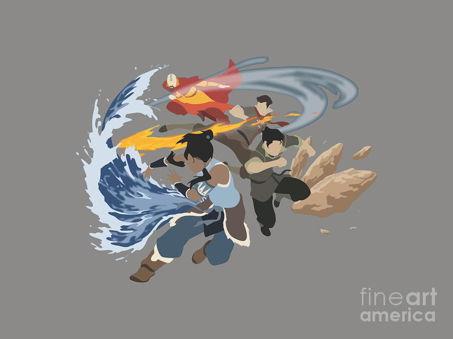 Avatar The Legend Of Korra Digital Art by Kandang Pithik - Fine Art America