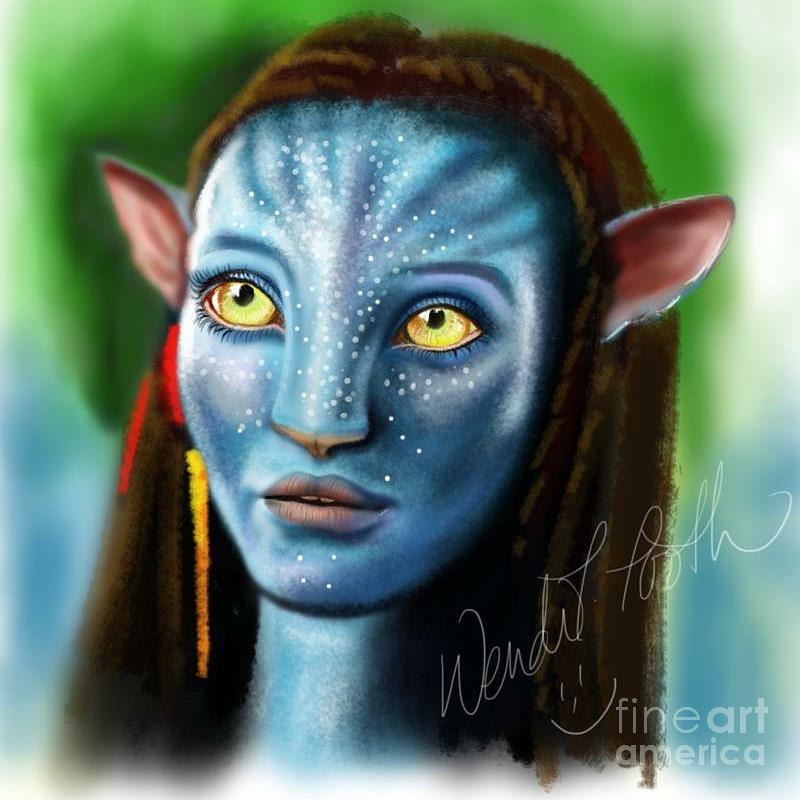 Avatar Digital Art by Wendi Tooth - Fine Art America