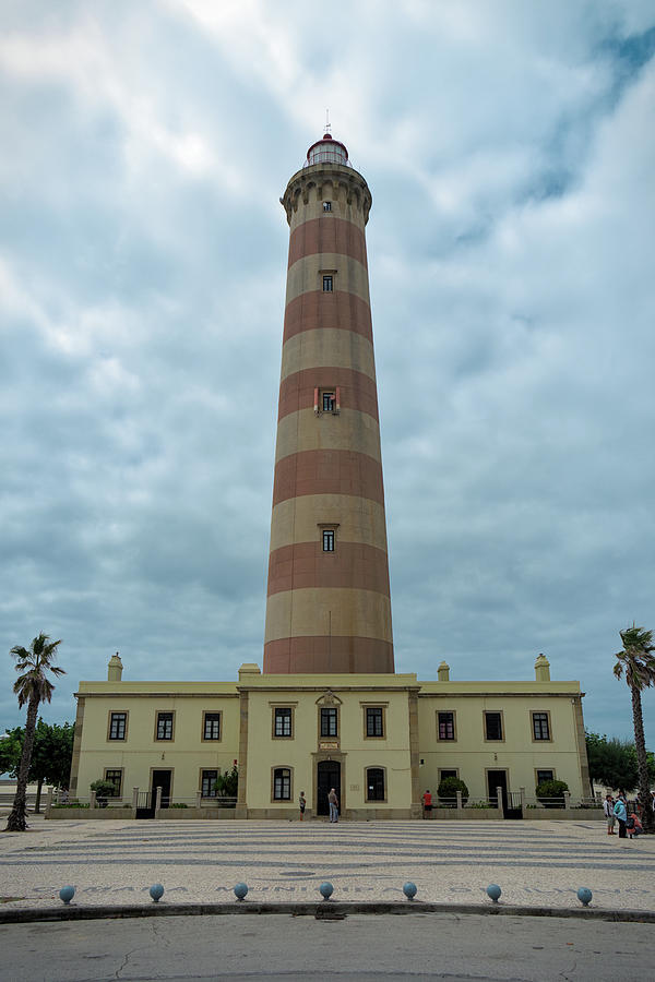 Architecture Photograph - Aveiro Lighthouse in Aveiro, Portugal by Angelo DeVal