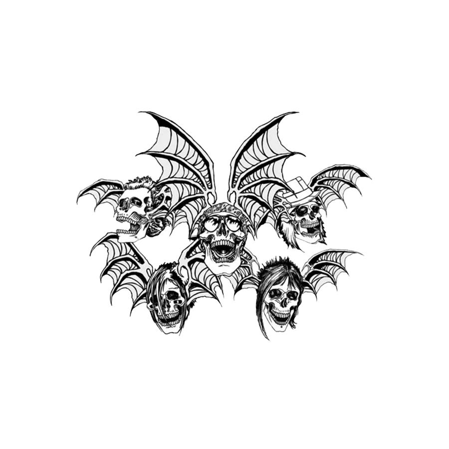 Avenged Sevenfold Digital Art - Avenged Sevenfold by Rickvdavis Abc