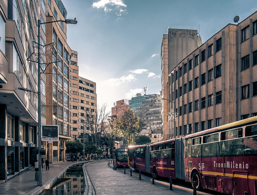 Architecture Photograph - Avenida Jimenez, Bogota by Giorgio Morara