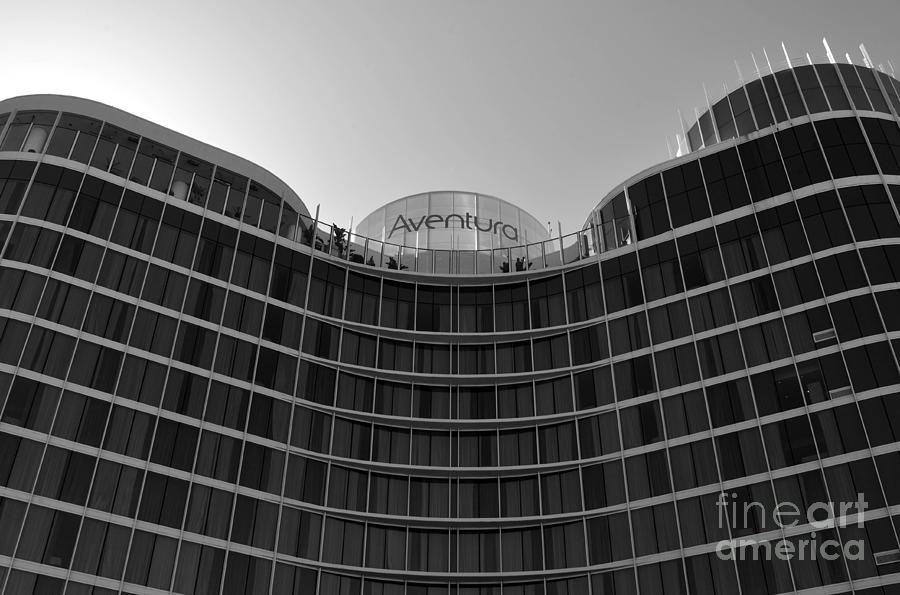 Aventura Hotel architecture work B Photograph by David Lee Thompson