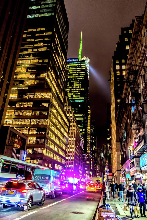 Avenue of the Americas Manhattan Photograph by Thomas Marchessault