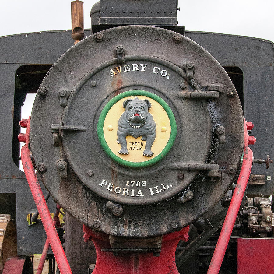 Avery Steam Tractor Photograph by Steve Stuller