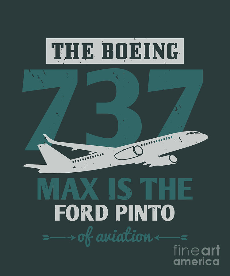 Aviation Digital Art - Aviation Gift The Boeing Is The Pinto Of Aviation by Jeff Creation