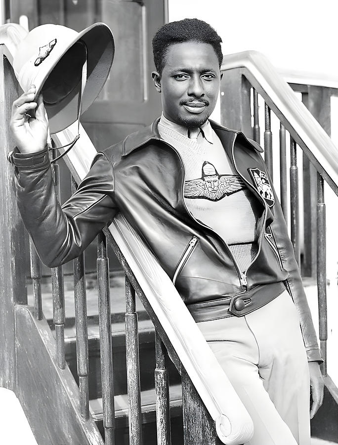 Aviator John C. Robinson Portrait - Circa 1936 Photograph by War Is Hell Store