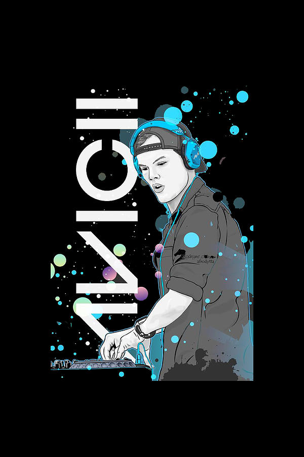 Avicii Digital Art By Seymour Gilvear Pixels