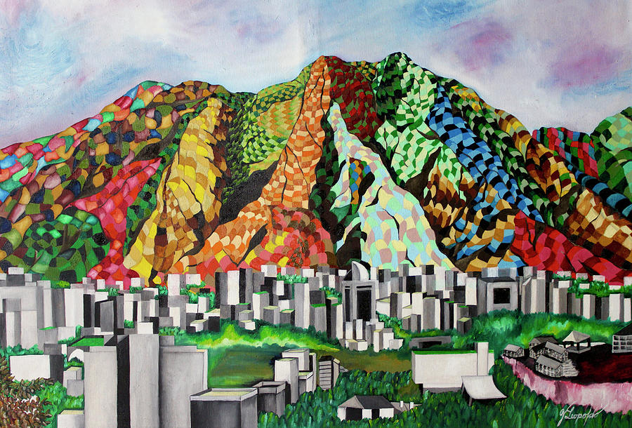 Avila Caracas City Painting by Jleopold Jleopold