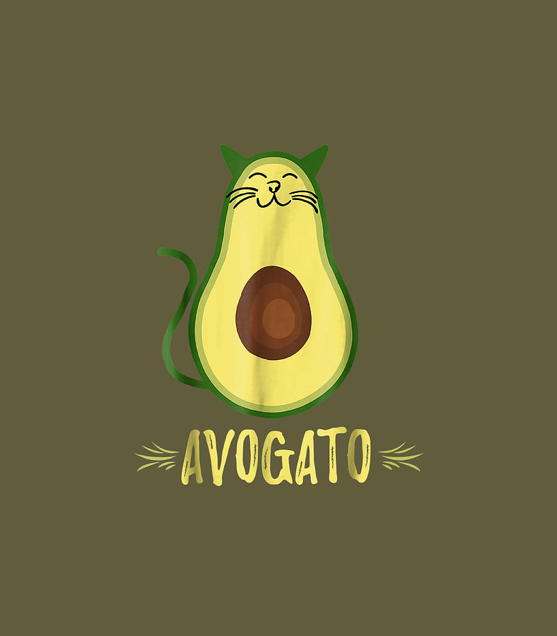 Avogato Avocado Cat Kitty Funny Meow Cinco De Mayo Cinco De Mayo