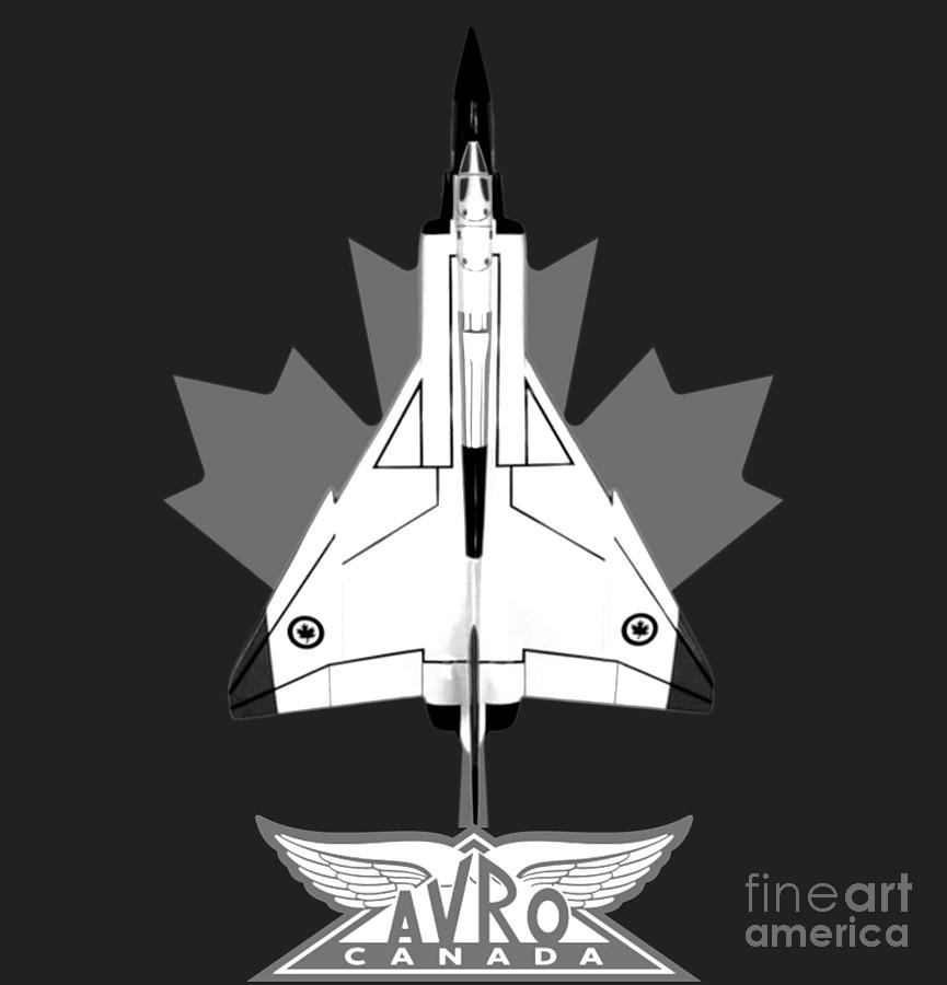 AVRO Arrow Image Digital Art by John Lyes - Fine Art America