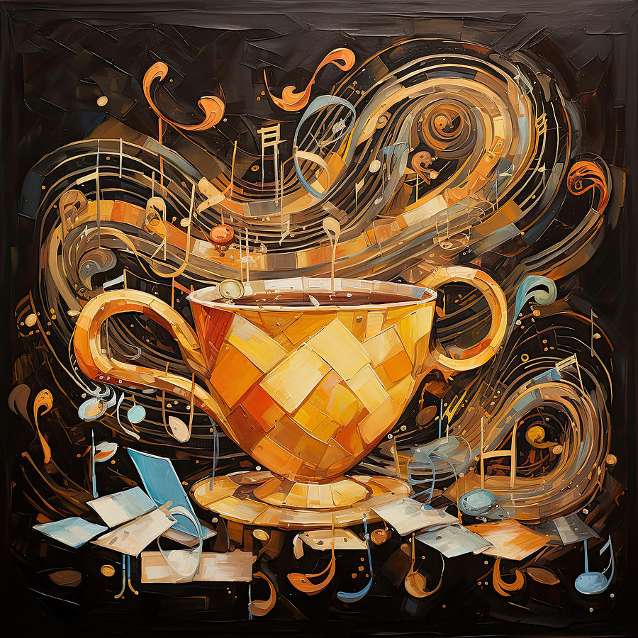 Coffee Digital Art - Awakening by Lourry Legarde