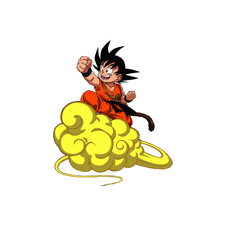 Awan Kinton Goku Digital Art by Lucy Gardner Pixels