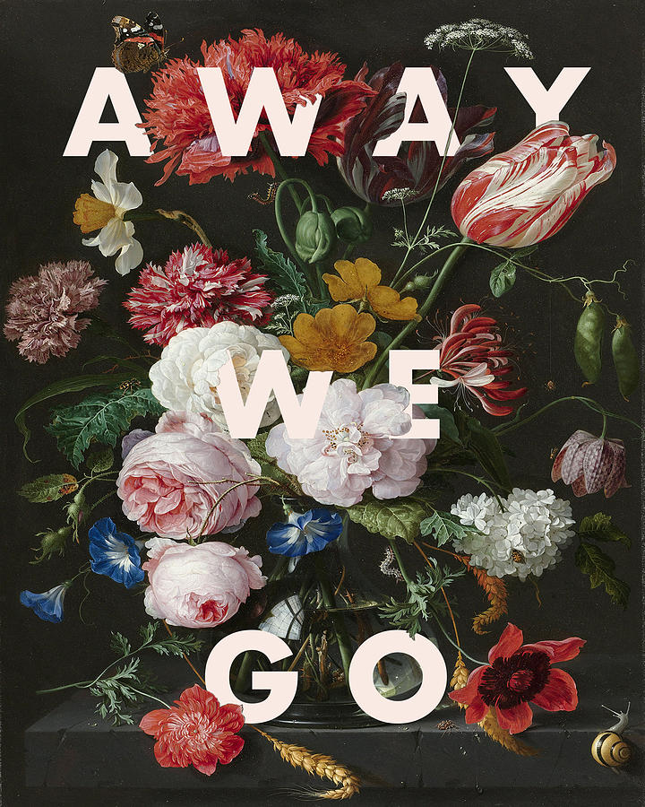 Away We Go Art Print Digital Art by Georgia Clare