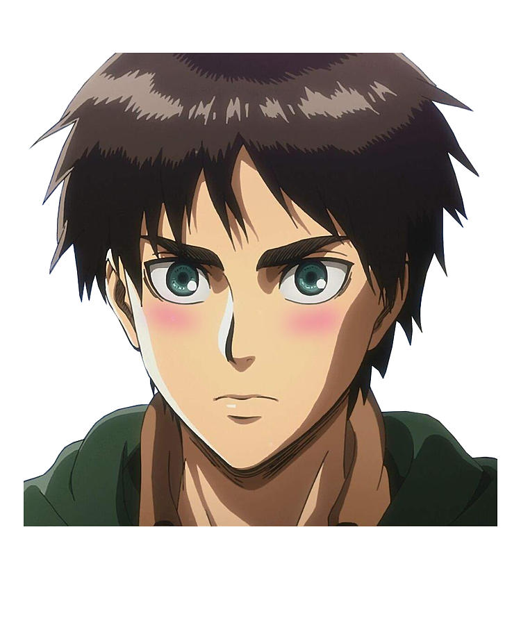 eren yeager blushing