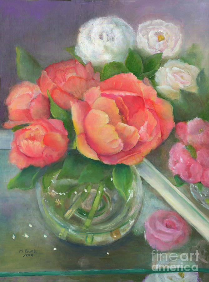 Awesomeness of Spring Painting by Marlene Book