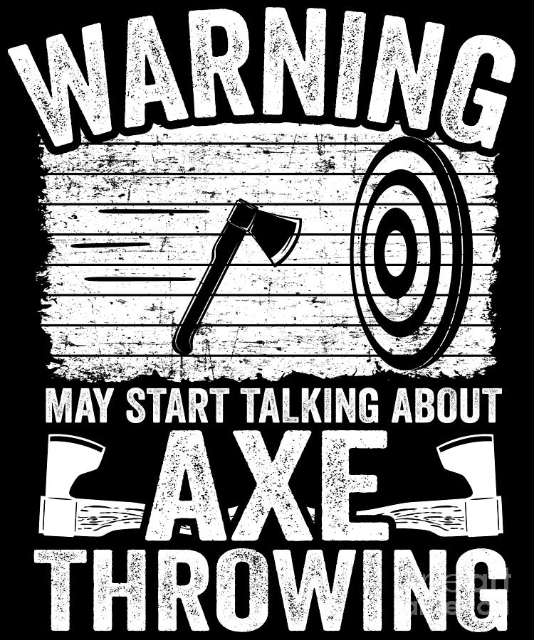 Funny Education Axe Throwing Quote Hobby Gift Kids T-Shirt by Lisa