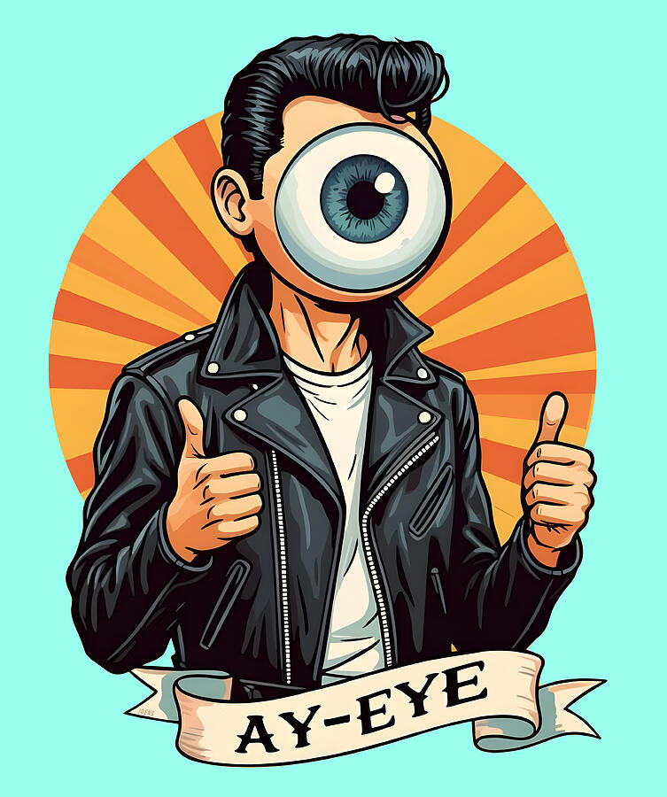 Surreal Digital Art - Ay Eye 003 by Greg Joens Surreal Digital Art - Ay Eye 003 by Greg Joens