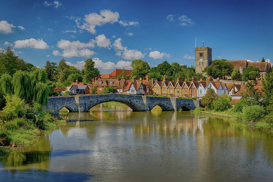 Aylesford a village in Kent England UK Photograph by John Gilham