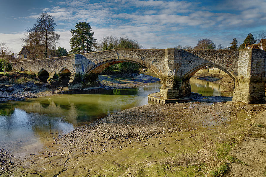 Aylesford Bridge in Kent England UK Photograph by John Gilham - Pixels