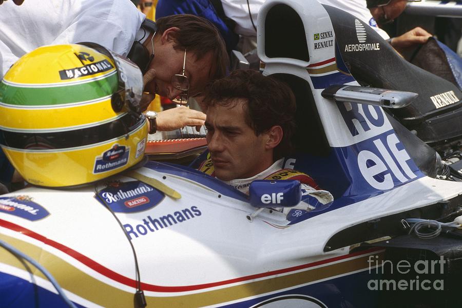 Ayrton Senna. 1994 May 1 Photograph by Oleg Konin