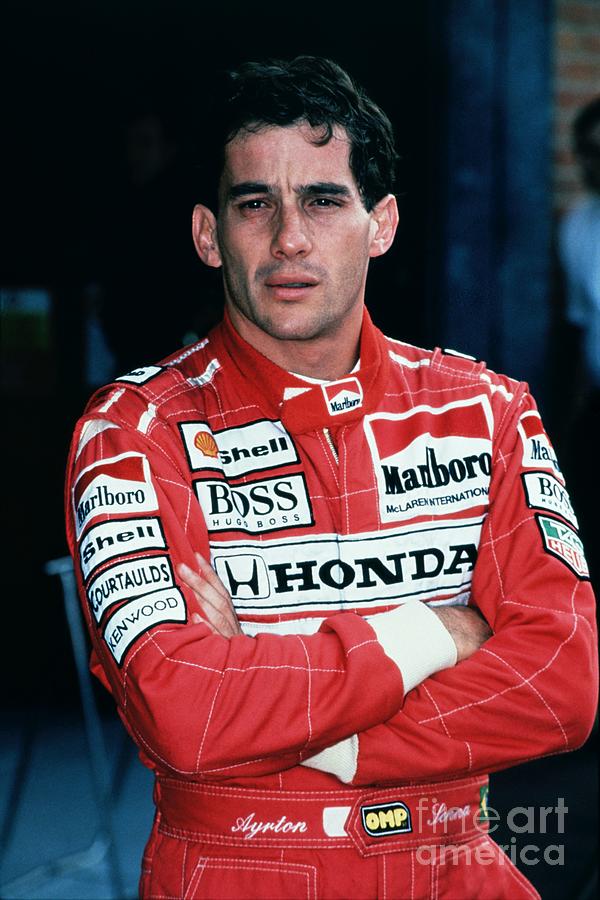 Ayrton Senna Photograph by Oleg Konin - Fine Art America