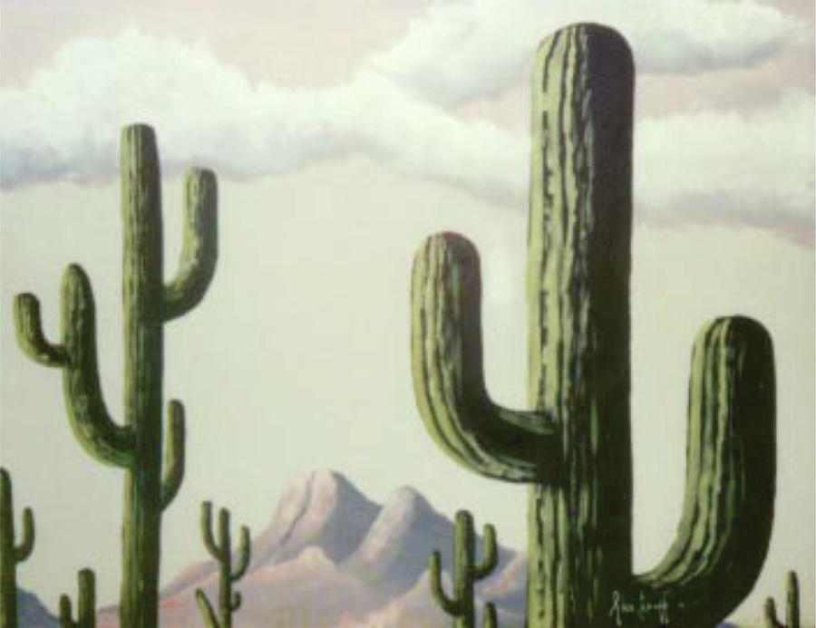 AZ Cactus Painting by Alex Izatt
