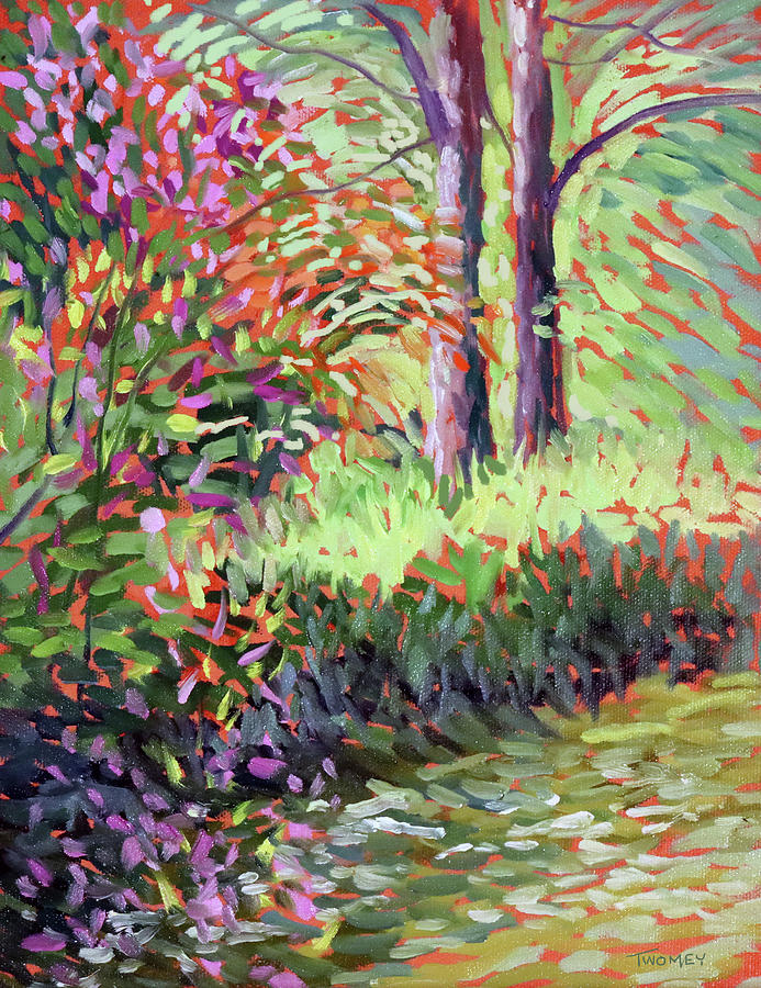 Azalea Extravaganza Painting by Catherine Twomey