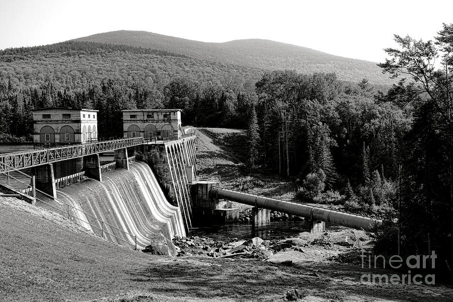 Aziscohos Dam Photograph by Olivier Le Queinec - Fine Art America