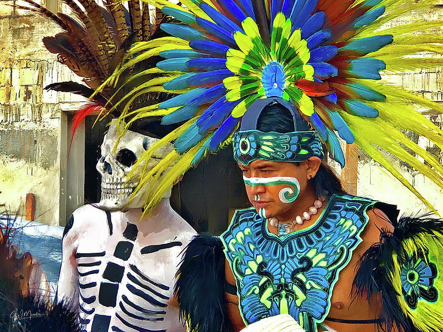 Aztec Imagery Photograph