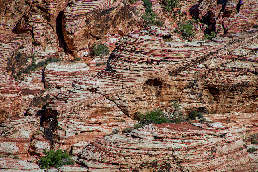 Aztec Sandstone Outcrop Photograph by Anthony Sacco