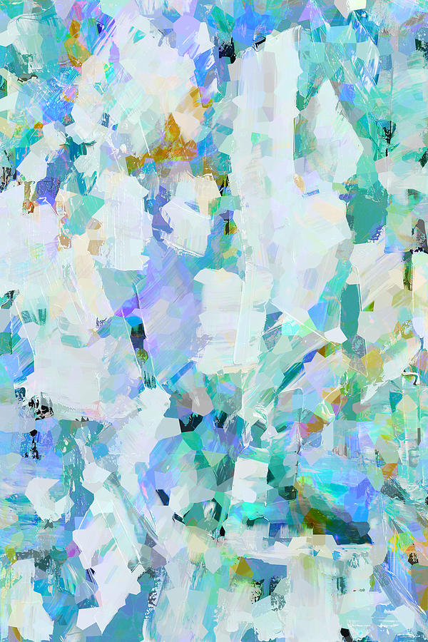 Azure Fragments Digital Art by Minor Details