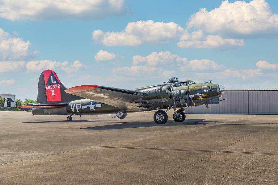 B-17 Flying Fortress Texas Raider Photograph by Tim Stanley