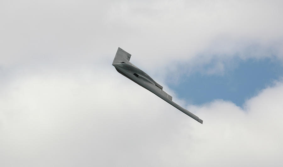 B-2 Spirit Stealth Bomber, Through The Hole In The Sky Photograph By ...