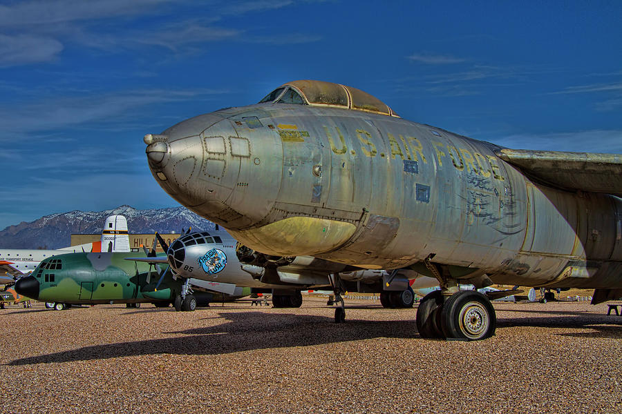 B-47 Stratojet Nose Cone And Cockpit Photograph By Nick Gray