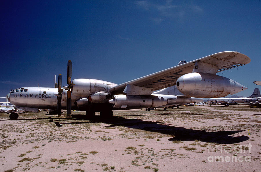 Tucson Photograph - B-50, Monthan Davis, United States Air Force, USAF by Wernher Krutein