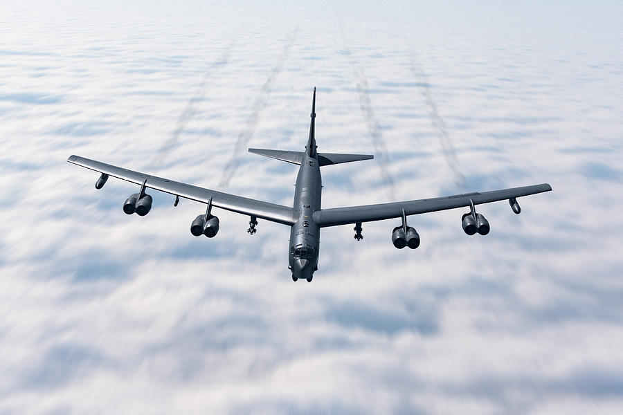B-52 Buff Digital Art by Airpower Art